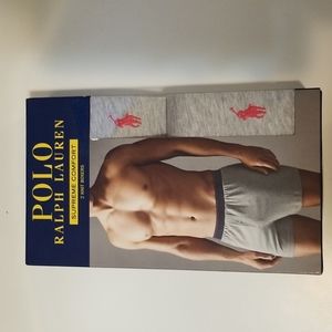 2 KNIT BOXERS POLO RALPH LAUREN NEW IN BOX